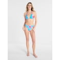 thumbnail image 2 of No Boundaries Mid Rise Bikini Bottoms, Women's XXS-XXL, 2 of 5