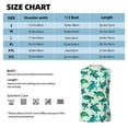 thumbnail image 5 of Lsque Green Sea Turtle Print Men's Cotton Blend Sleeveless Muscle Shirts (S-3XL)- Moisture Wicking, Odor Protection, UPF 30+,Small, 5 of 8