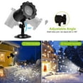 thumbnail image 5 of Morttic Snowflake LED Projector Lights with Remote Control, Rotating Snowfall Projection, Indoor Outdoor Waterproof Snow Falling Projector, Snowfall Projector Lamp for Halloween Xmas Party, 5 of 7
