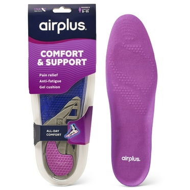 Airplus Comfort & Support Insole for Women, 1 Pair, Size 5-11