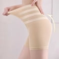 thumbnail image 5 of Daznico Womens Underwear - High Waist Lace Lifting Postpartum Shaping Panties Breathable Sheer Mesh Women's Boyshorts for Abdomen Control - Panties for Women,Color:Beige,Size:3XL, 5 of 6
