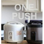 Tiger JNP-1800 10-Cup Electric Rice Cooker, Floral White - Pure Flower Design