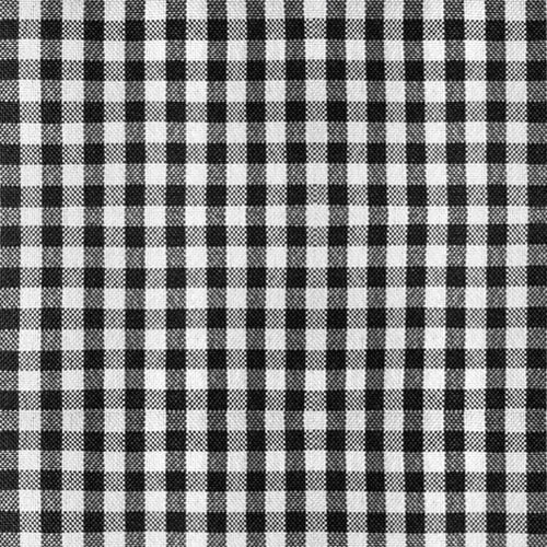 Burlington Large Storage Basket Liners, Black Gingham