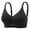 Black, variant on Women's Bras With Underwire Push Up Seamless Thin Without Rims Soft Support Gathered Breathable Underwear Daily Bra.