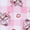 Strawberry Shortcake Pink, variant on Character Toddler Viscose Short Sleeve Top and Pant Pajama Set, 2-Piece, Sizes 12M- 5T