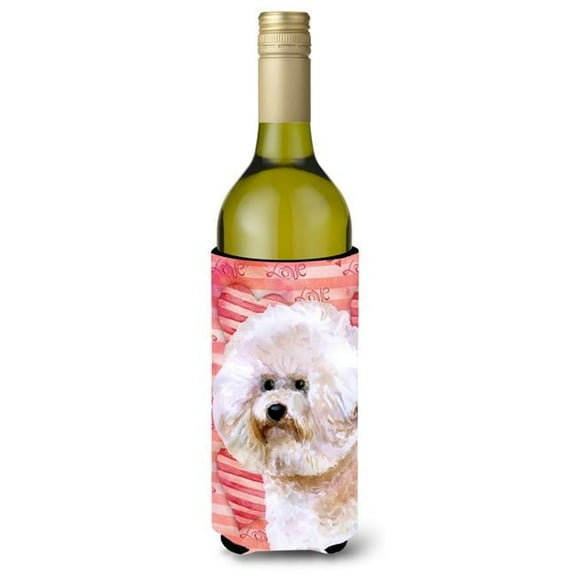Bichon Frise No 2 Love Wine Bottle Beverge Insulator Hugger