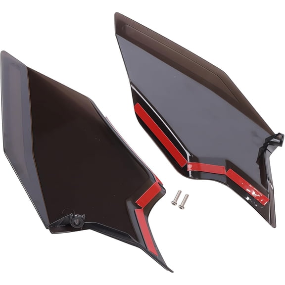 Genrics Upper Side Windshield Front Wind Deflector Replacement for Honda Goldwing GL1800 2018 2019 2020-2024