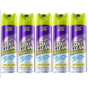 OxiClean Foam-Tastic Foaming Bathroom Cleaner, Citrus Scent, Eliminates Soap Scum, Grime and Stains, 19 oz Spray Can - 5 Pack
