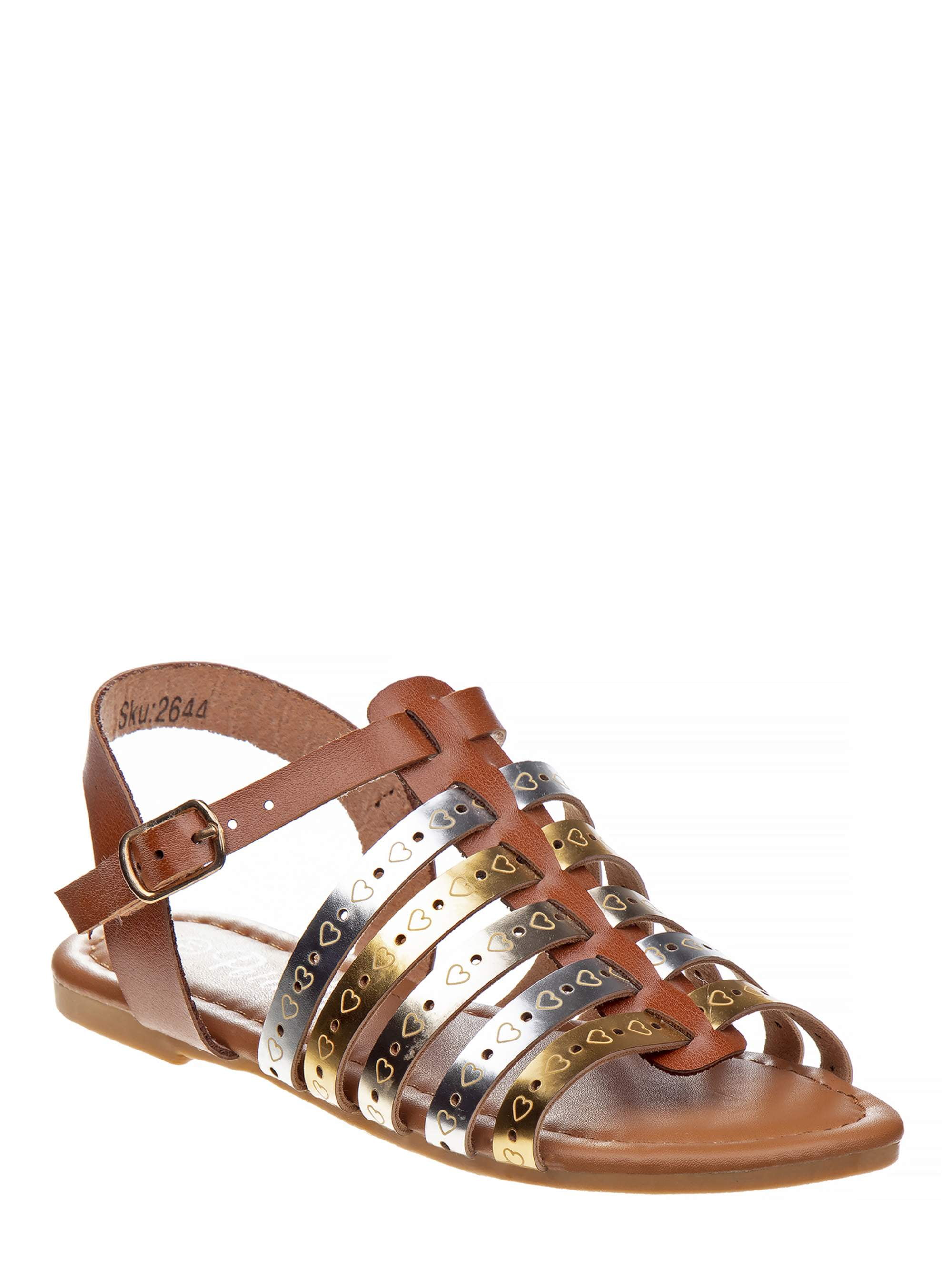 girls strappy sandals