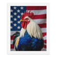 thumbnail image 5 of Paint By Numbers Kit for Adults Beginner - DIY Red White Blue Rooster Flag Canvas Painting Kits for Adults, Frameless Paint By Number for Adults for Home Wall Decor 16x20 Inch, 5 of 7