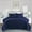 Navy, variant on JML 3 Piece Quilt Set Queen Size,Soft Microfiber Lightweight Coverlet Bedspread,88"x 92"