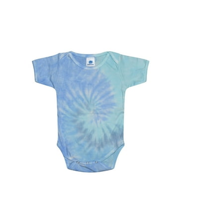

Colortone Tie-Dye Baby Bodysuit Infant Creeper Multi-Color Unisex 6M to 24M