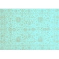 thumbnail image 1 of Ahgly Company Indoor Rectangle Oriental Light Blue Modern Area Rugs, 8' x 12', 1 of 4