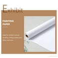 thumbnail image 2 of ORDDIART 1Set White Drawing Paper Roll for Kids Art Supply Sketching and Painting, 2 of 8
