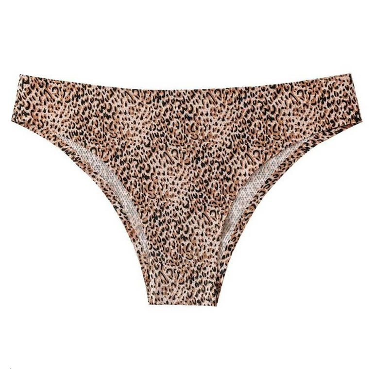 HUPOM Control Top Pantyhose For Women Panties For Women Briefs Activewear  None Drop Waist Brown XL 