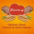 thumbnail image 5 of Friskies Dry Cat Food, Tenders and Crunchy Combo, Flavors of Chicken, Beef, Carrots and Green Beans, 3.15 Lb Bag (Pack of 12), 5 of 7