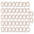 thumbnail image 4 of 50 piezas Anillos en D Accesorios para bolsos duraderos, portátiles, compactos, livianos y fáciles de reemplazar para ropa Oro, 4 of 10