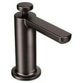 thumbnail image 3 of Moen Brushed Gold Modern Deck Mounted Kitchen Soap Dispenser with Above-the-Sink Refillable Bottle, S3947BG, 3 of 5