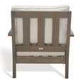 thumbnail image 6 of SAFAVIEH Couture Martinique Coastal Eucalyptus Wood Solid Armchair, Natural/Grey, 6 of 11
