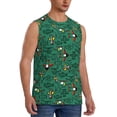 thumbnail image 2 of Balery Cartoon Air Transportation Camisetas sin mangas para hombre, absorbe la humedad y protege contra el mal olor.-3X-Large, 2 of 7