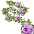 thumbnail image 1 of Guirlande de Roses Artificielles Suspendue Simple Fausse Vigne de Roses Décoration Florale, 1 of 10