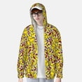 thumbnail image 2 of Disketp Chicken Cartoon for Men's Sun Protection Hoodie Performance Long Sleeve Fishing Outdoor Lightweight-Medium, 2 of 5