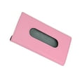 thumbnail image 1 of Xingzhi Sun Visor Tissues Box For Convenient Travel Size Universal Fit Easy To Install Black Car Napkin Box Pink, 1 of 6