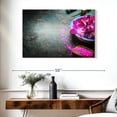 thumbnail image 3 of Elephant Stock Spa Fusion Wall Art - Horizontal Canvas Wall Art - Living Room Wall Decor - Floral And Botanical Canvas - Gray And Purple Decor - 39" x 26", 3 of 8