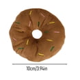 thumbnail image 6 of mdesiwst Plush Donut Dog Toy Squeaky Interactive Dog Chew Toy Stuffed Doughnut Soft Puppy Teething Toy for Cats And Dogs Indoor Play Chewing Instinct, 6 of 8