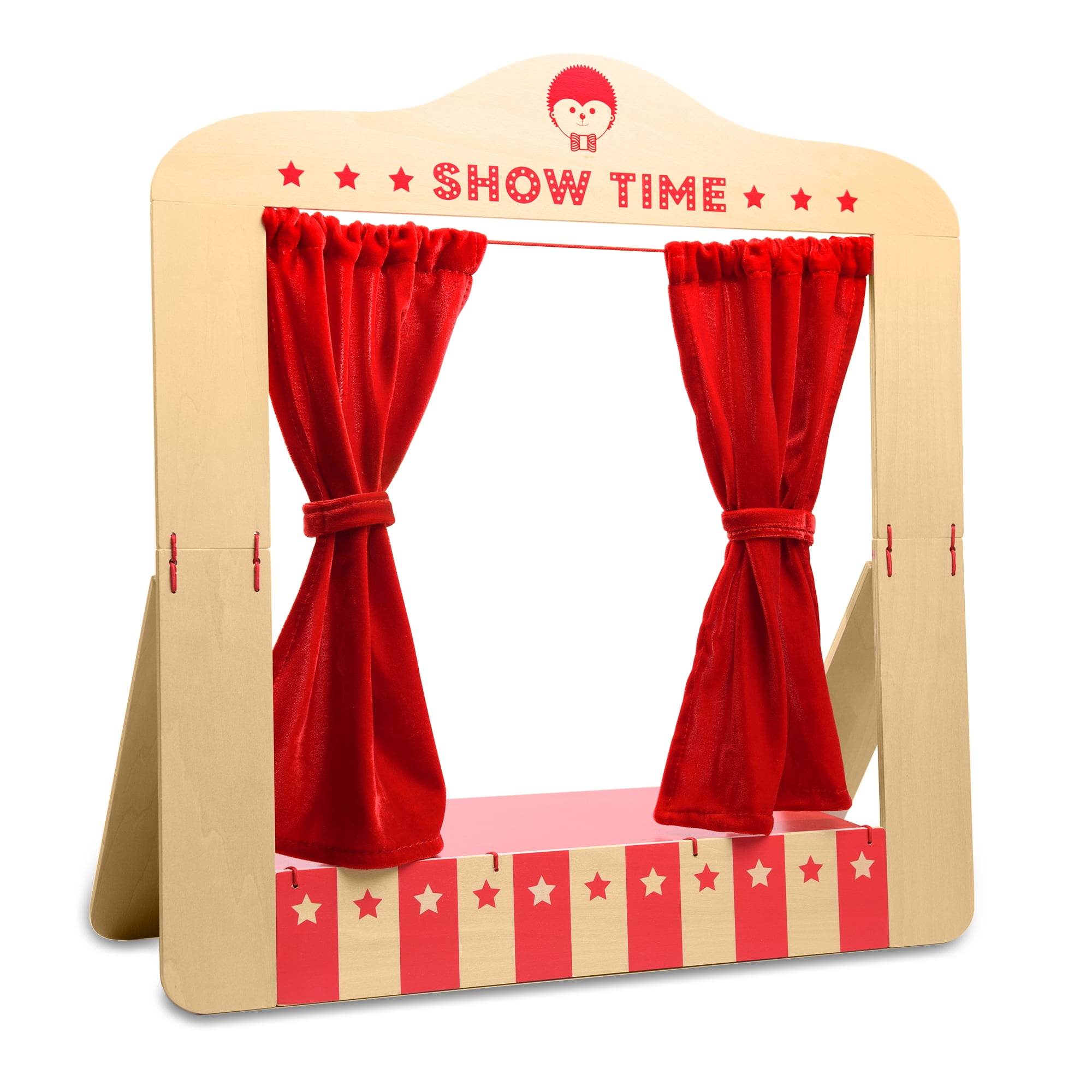 Wooden Table Top Puppet Theater