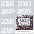 thumbnail image 2 of Confetti Year 2020 White - Half Pound (8 oz) - CCL7248, 2 of 8