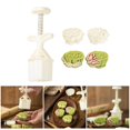 thumbnail image 2 of Flower Pattern Moon Cake Molds MidAutumn Festival Moon Cake Maker Cookie Stamps Hand Pressure Moon Cake Bakings Tool, 2 of 4