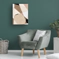 thumbnail image 4 of Trademark Fine Art Elena Ristova Geometric Beige art No.1 Canvas Wall Art, 4 of 4