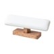 thumbnail image 3 of Expositor de relojes de madera, soporte para pulseras, soporte para coleteros, organizador de joyas Blanco, 3 of 9