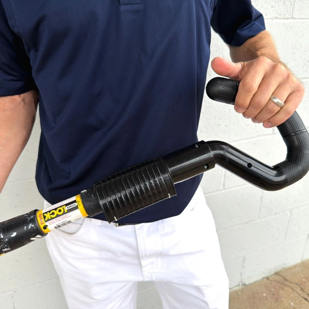 Power Pro Grip: Ergonomic Attachable Handle for Professional Paint Poles