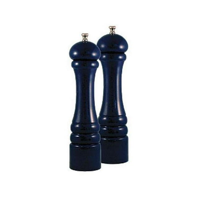 Chef Specialties 10702 10 in. Cobalt Pepper Mill and Salt Mill Set