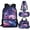 Axolotl Galaxy Sky, variant on Jeiento Axolotl Book Bags Lightweight 5th Grade Backpacks for Girls with Lunchbox Pink Large Capacity Cute Elementary School Bag 4 Piece Bookbag Set 17 Inch Math Themes