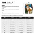 thumbnail image 3 of KLL Stained Glass Cat Art Print Bikini Set for Women,String Two Piece Halter Top Triangle Bikini Set with Tie Side Bottom Sexy Swimsuit Bathing Suits-3X-Large, 3 of 6