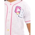 thumbnail image 5 of Care Bears Toddler Button Down Baseball Jersey with Short Sleeves, Sizes 12M-5T, 5 of 8