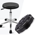 thumbnail image 2 of Cojín de Asiento de taburete de bar Yuyangstore Universal redondo de cuero de PU Negro Asiento de reemplazo de barra, 2 of 7