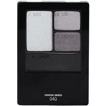 Maybelline Charcoal Smokes Eyeshadow Quad – Perfect for Smoky Eye Makeup
