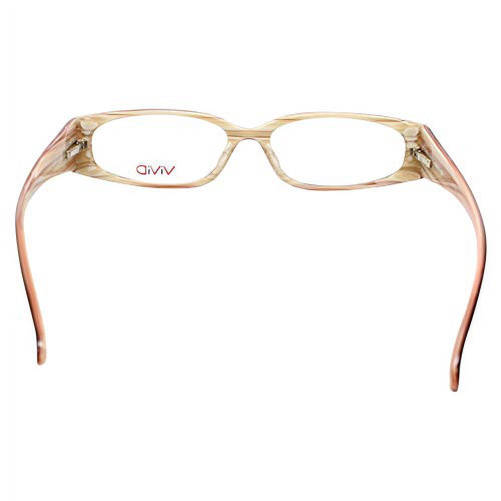 Calabria Vivid 737 Designer Reading Glasses in Mocha ; +3.00