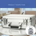 thumbnail image 6 of 2 Pcs Chrome Plated Lever Latch for Chest Box Suitcase Lock Buckle Accessories, 6 of 9