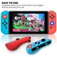 thumbnail image 4 of ER Funda de silicona suave para Nintendo Switch Oled Joycon Tapa protectora de piel,Elf Ball Excelente Rendimiento, 4 of 5
