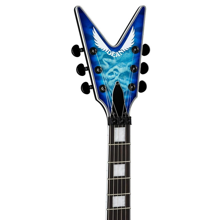 ギター blue sky Dean Z Select Floyd Quilt Top Ocean Burst Electric Guitar