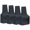thumbnail image 2 of Furniture Stoppers,4Pcs Casters Stoppers V Wheel Stopper Furniture Cups True Excellence, 2 of 14