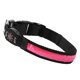 thumbnail image 1 of Collar para perros recargable y ajustable, iluminado, para perros pequeños (rosa) Collar de seguridad nocturna con LED para mascotas, 1 of 8