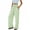 Green, variant on Qiopertar Women's High Waist Casual Pants with Pockets Plaid Checkered Trousers Elastic Waistband Comfy Relaxed Fit Loose Lounge Bottoms, Orange XL