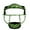 Camo Lime Green, variant on CHAMPRO The Grill Defensive Fielder's Protective Steel Frame Softball Face Mask
