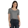 thumbnail image 1 of Inkmeso Regular Street Style Crop Top Scoop Neck Tee For Womens Cotton Tshirt, 1 of 7